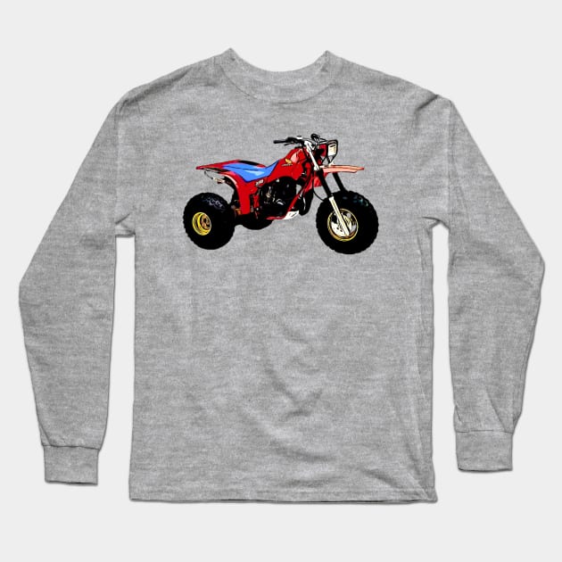 1984 ATC 250R Long Sleeve T-Shirt by AdorableBadassRacing